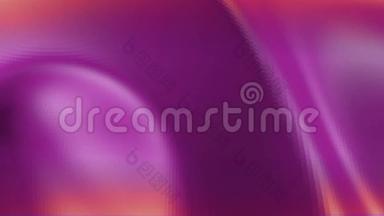 紫罗兰或紫色低聚挥动表面作为三维卡通背景。 紫罗兰几何振动环境或脉动